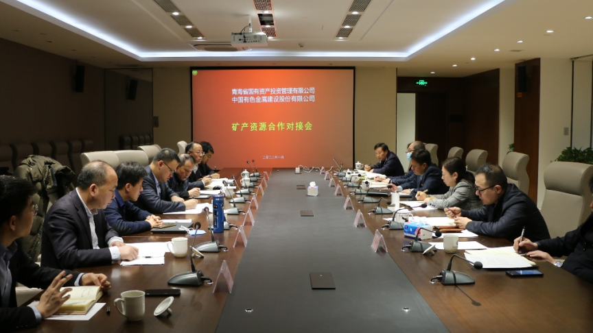 火狐电竞与中国有色股份开展矿产资源合作洽谈